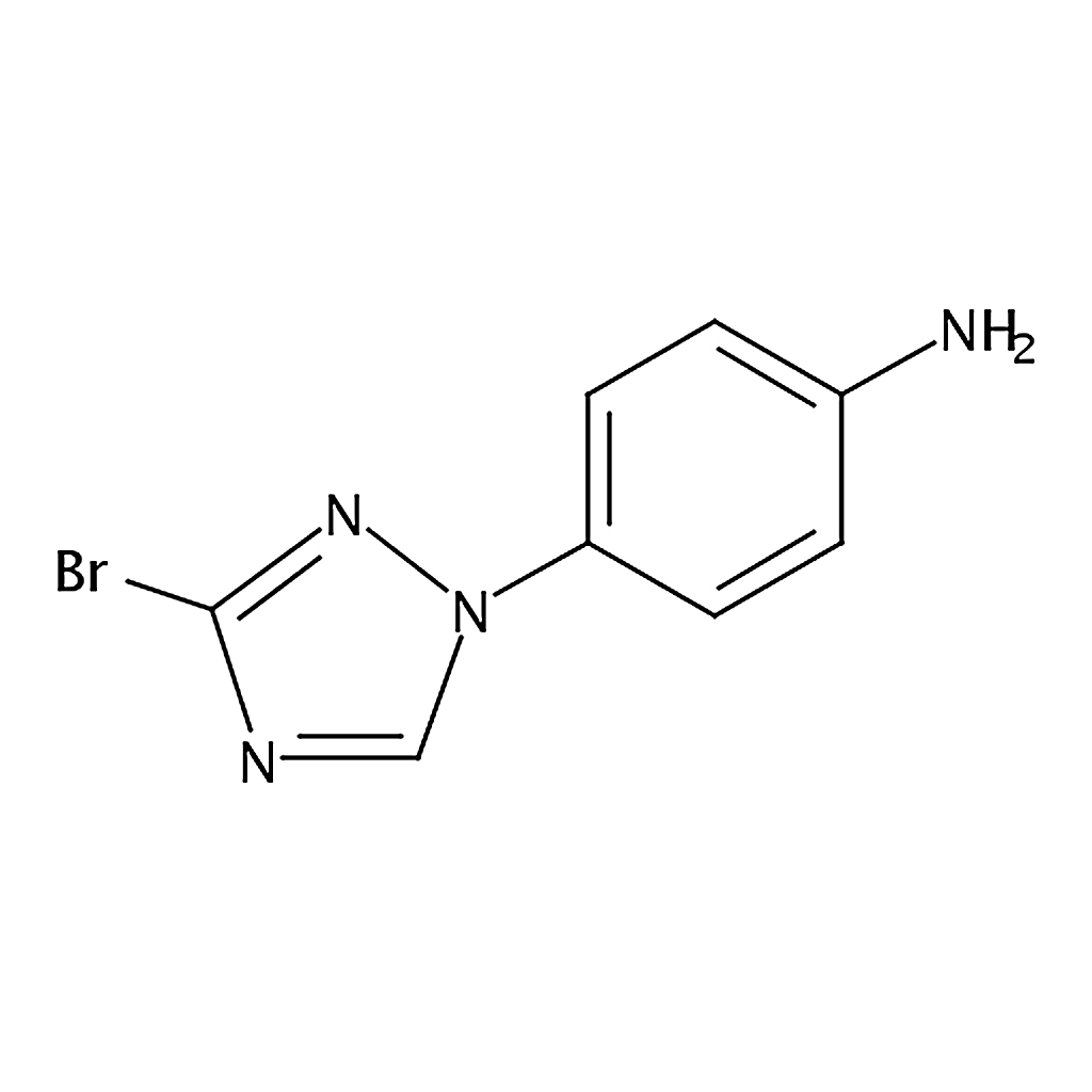 RHAWN 1-(4-AMINO-PHENYL)-3-BROMO-1，2，4-TRIAZOLE