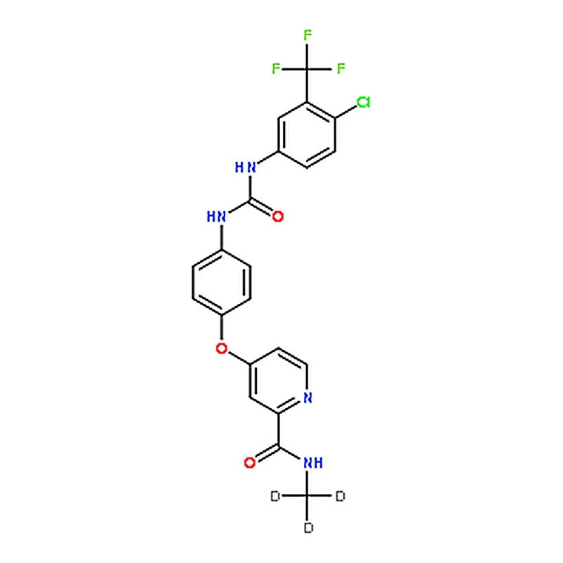 RHAWN 4-(4-(3-(4-Chloro-3-(trifluoromethyl)phenyl)ureido)phenoxy)-N-(methyl-d3)picolinamide