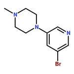 RHAWN 1-(5-Bromopyridin-3-yl)-4-methylpiperazine