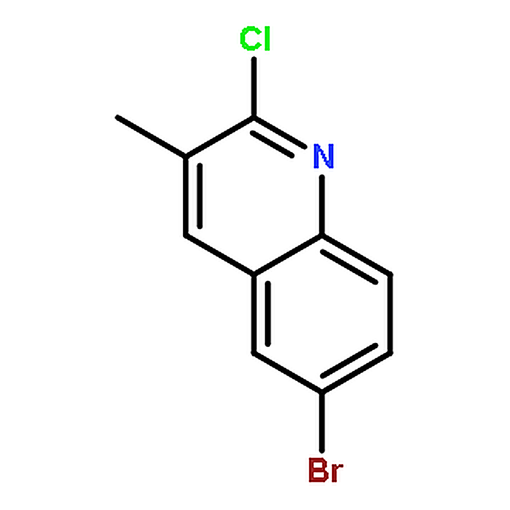 RHAWN 6-Bromo-2-chloro-3-methylquinoline