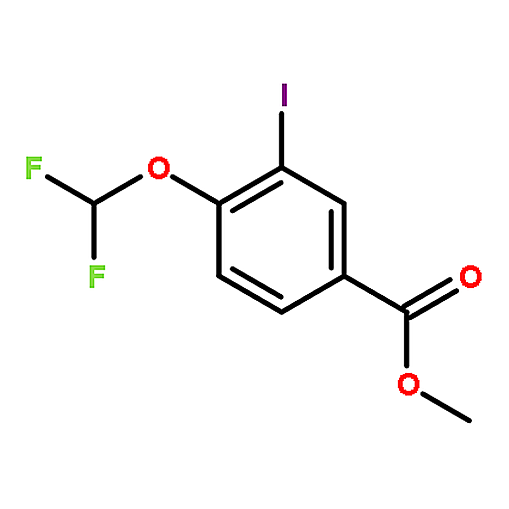 RHAWN Methyl 4-(difluoromethoxy)-3-iodobenzoate