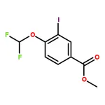 RHAWN Methyl 4-(difluoromethoxy)-3-iodobenzoate