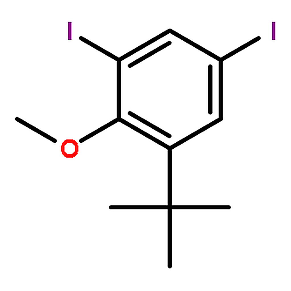 RHAWN 1-tert-butyl-3，5-diiodo-2-methoxybenzene