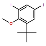 RHAWN 1-tert-butyl-3,5-diiodo-2-methoxybenzene