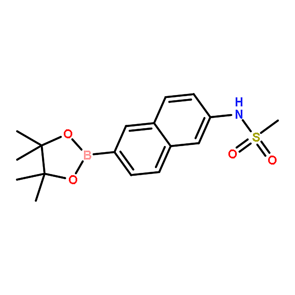 RHAWN N-(6-(4,4,5,5-Tetramethyl-1,3,2-dioxaborolan-2-yl)naphthalen-2-yl)methanesulfonamide