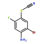 RHAWN 2-Bromo-5-fluoro-4-thiocyanatoaniline