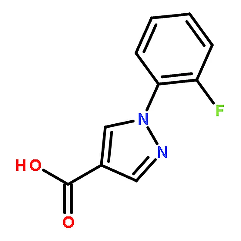 RHAWN 1-(2-Fluorophenyl)-1H-pyrazole-4-carboxylic acid