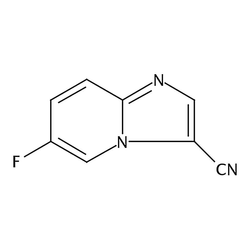RHAWN 6-Fluoroimidazo[1,2-a]pyridine-3-carbonitrile