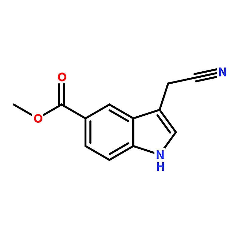 RHAWN Methyl 3-(cyanomethyl)-1H-indole-5-carboxylate