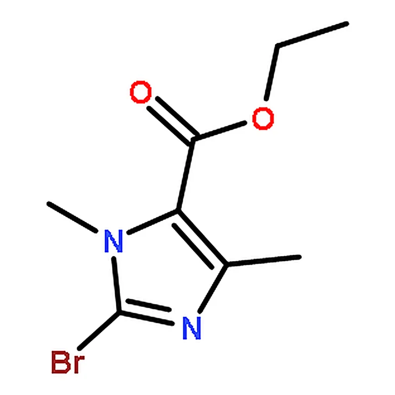 RHAWN Ethyl 2-bromo-1,4-dimethyl-1H-imidazole-5-carboxylate