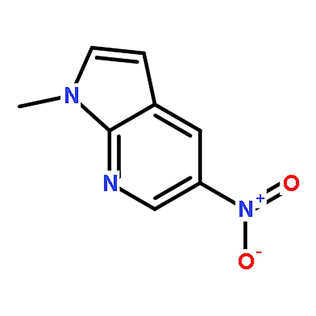 RHAWN 1-Methyl-5-nitro-1H-pyrrolo[2,3-b]pyridine