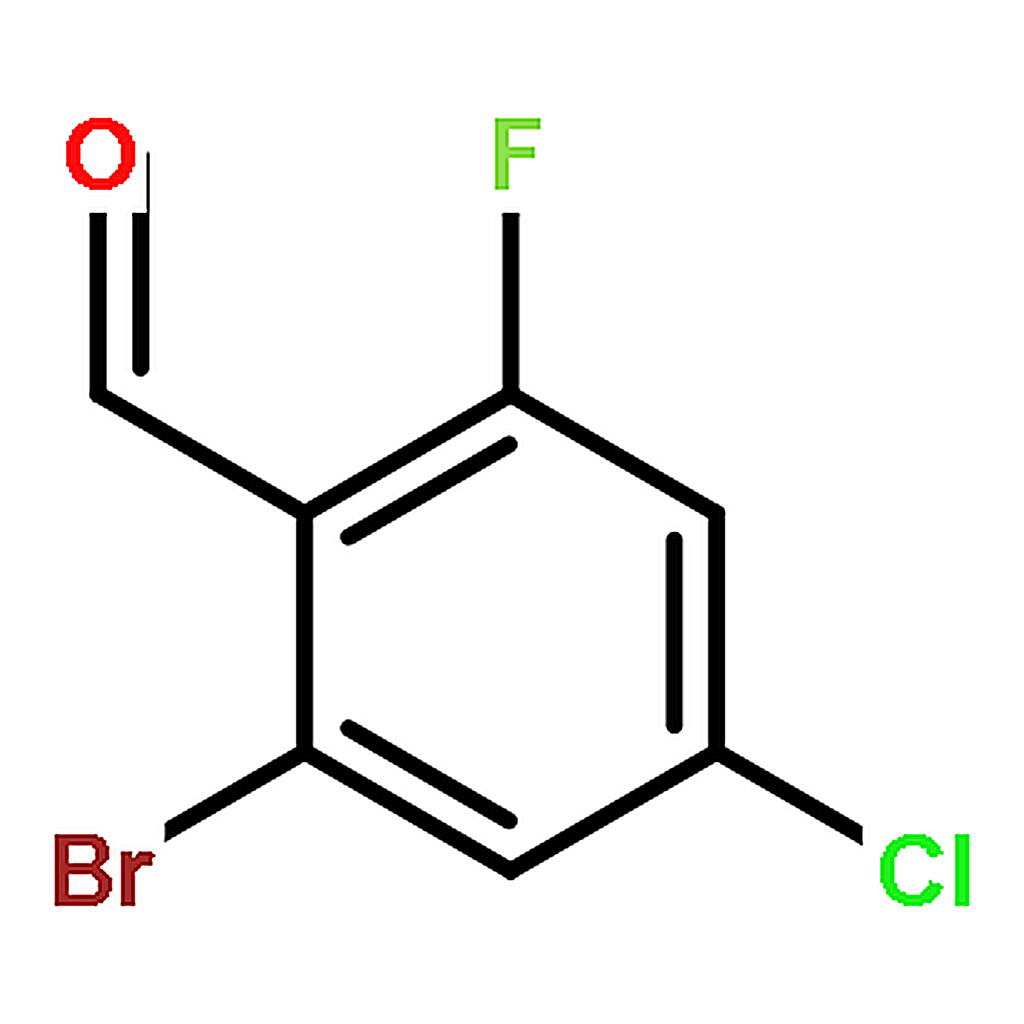 RHAWN 2-Bromo-4-chloro-6-fluorobenzaldehyde