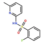 RHAWN 2-Fluoro-N-(6-methyl-2-pyridyl)benzenesulfonamide