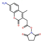RHAWN 7-Amino-4-methyl-3-coumarinacetic acid N-succinimidyl ester