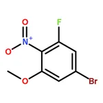 RHAWN 5-Bromo-1-Fluoro-3-Methoxy-2-Nitrobenzene