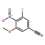 RHAWN 3-Fluoro-5-methoxy-4-nitrobenzonitrile