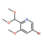 RHAWN 5-Bromo-2-(dimethoxymethyl)-3-methoxypyridine
