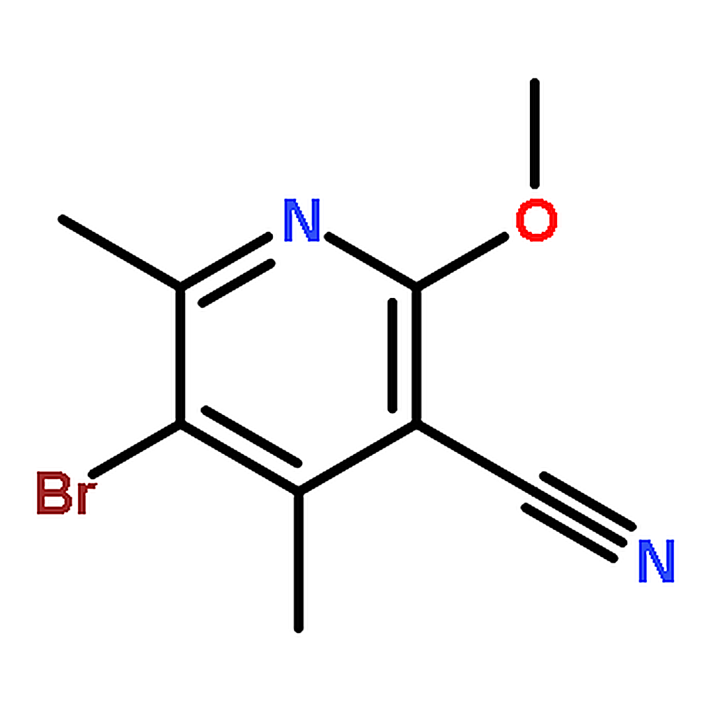 RHAWN 5-Bromo-2-methoxy-4,6-dimethylnicotinonitrile