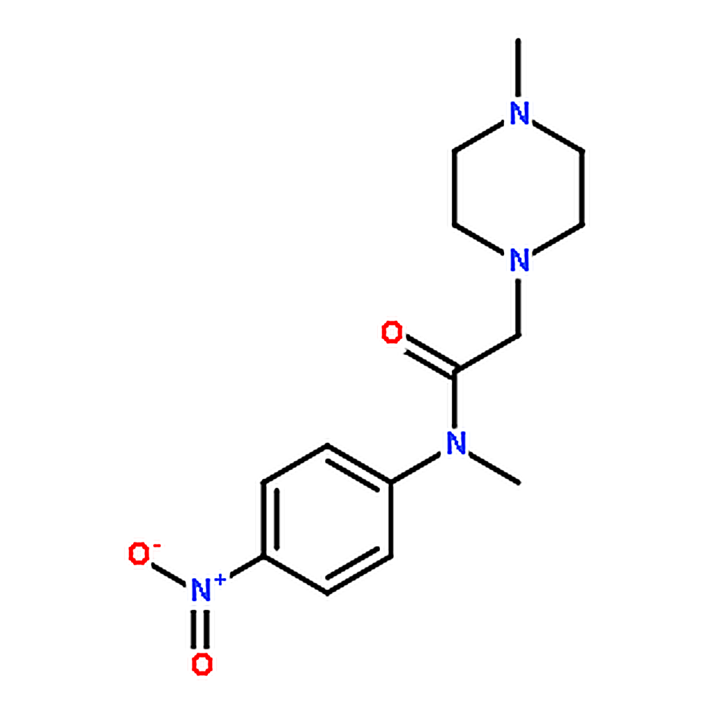 RHAWN N-methyl-2-(4-methylpiperazin-1-yl)-N-(4-nitrophenyl)acetamide