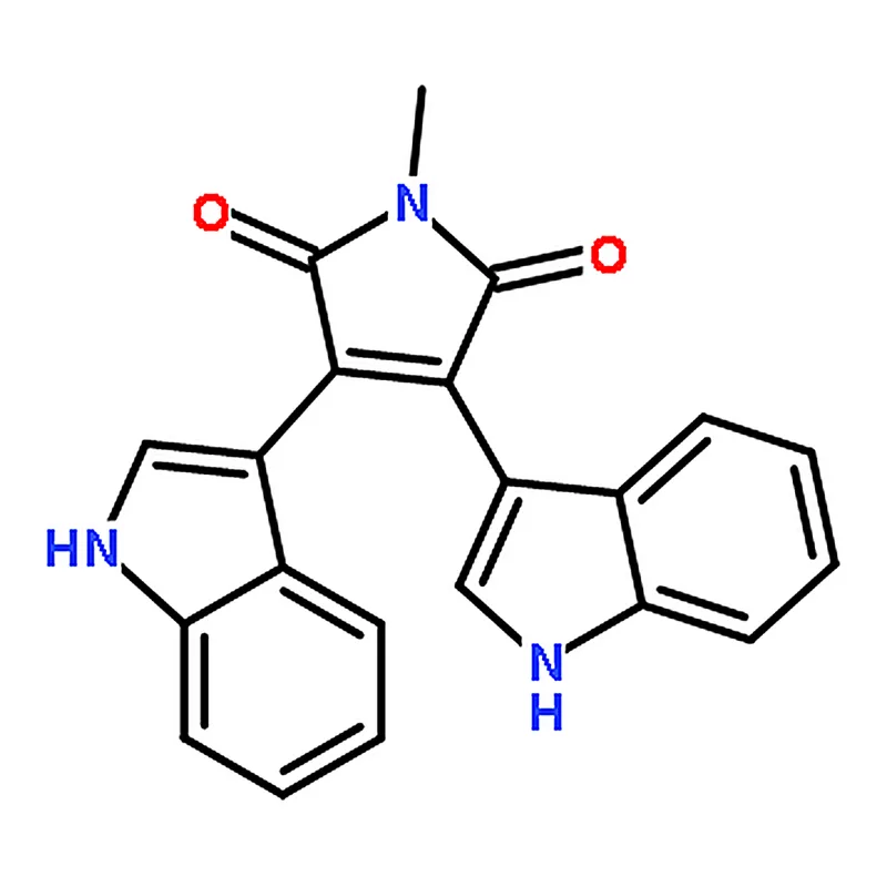 RHAWN 3,4-Di(1H-indol-3-yl)-1-methyl-1H-pyrrole-2,5-dione