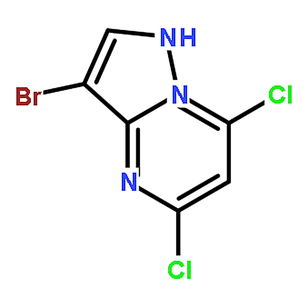 RHAWN 3-Bromo-5,7-dichloropyrazolo[1,5-a]pyrimidine