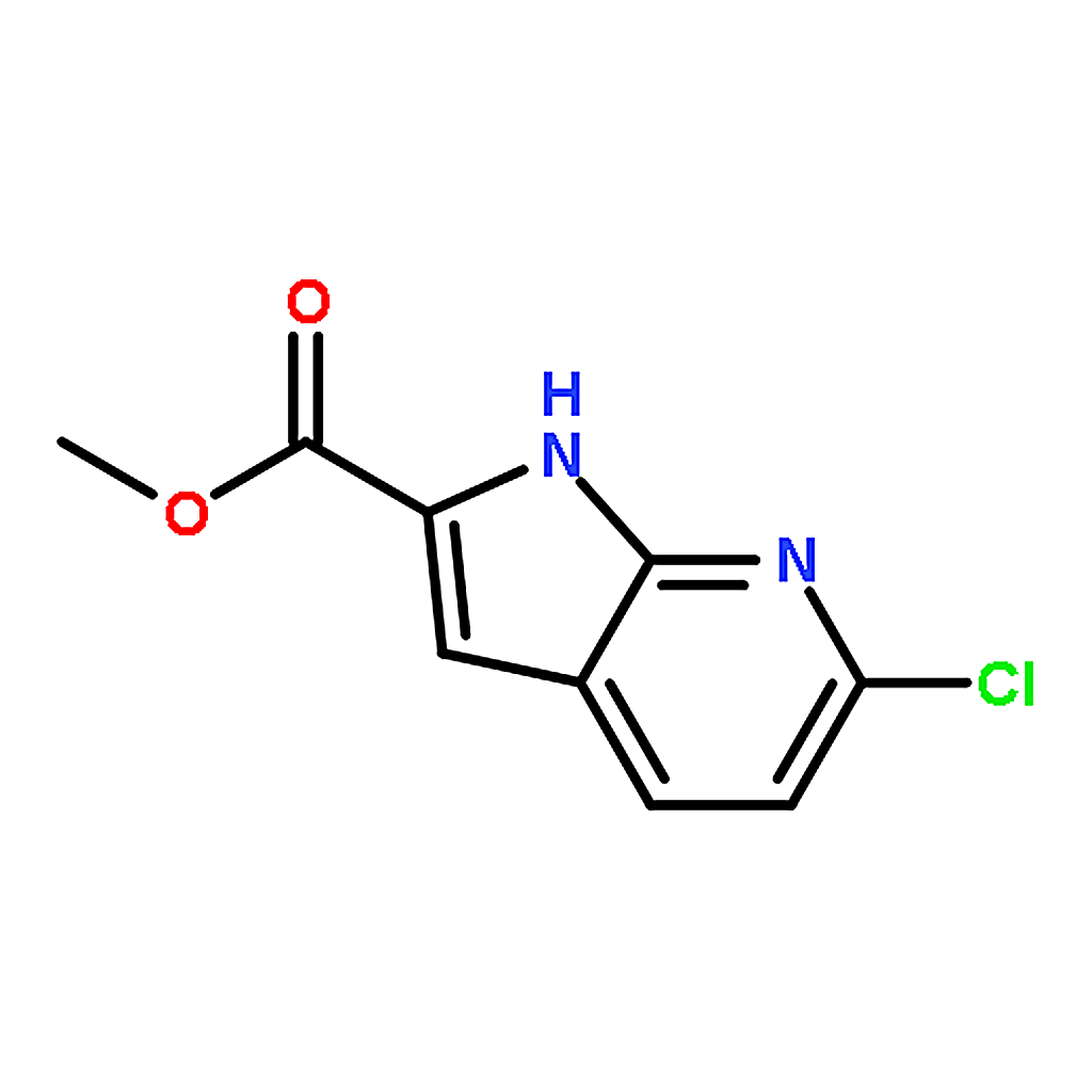 RHAWN Methyl 6-chloro-1H-pyrrolo[2,3-b]pyridine-2-carboxylate