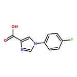 RHAWN 1-(4-Fluorophenyl)-1H-imidazole-4-carboxylic acid