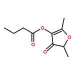 RHAWN (2,5-dimethyl-4-oxofuran-3-yl) butanoate