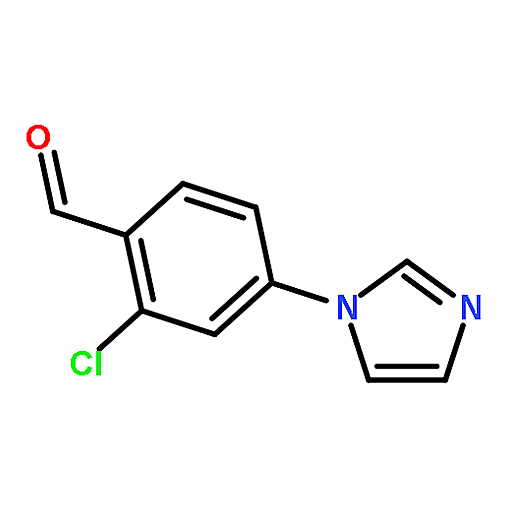 RHAWN 2-Chloro-4-(1-imidazolyl)benzaldehyde