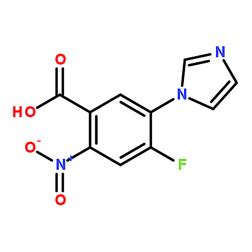 RHAWN 4-Fluoro-5-(1-imidazolyl)-2-nitrobenzoic Acid
