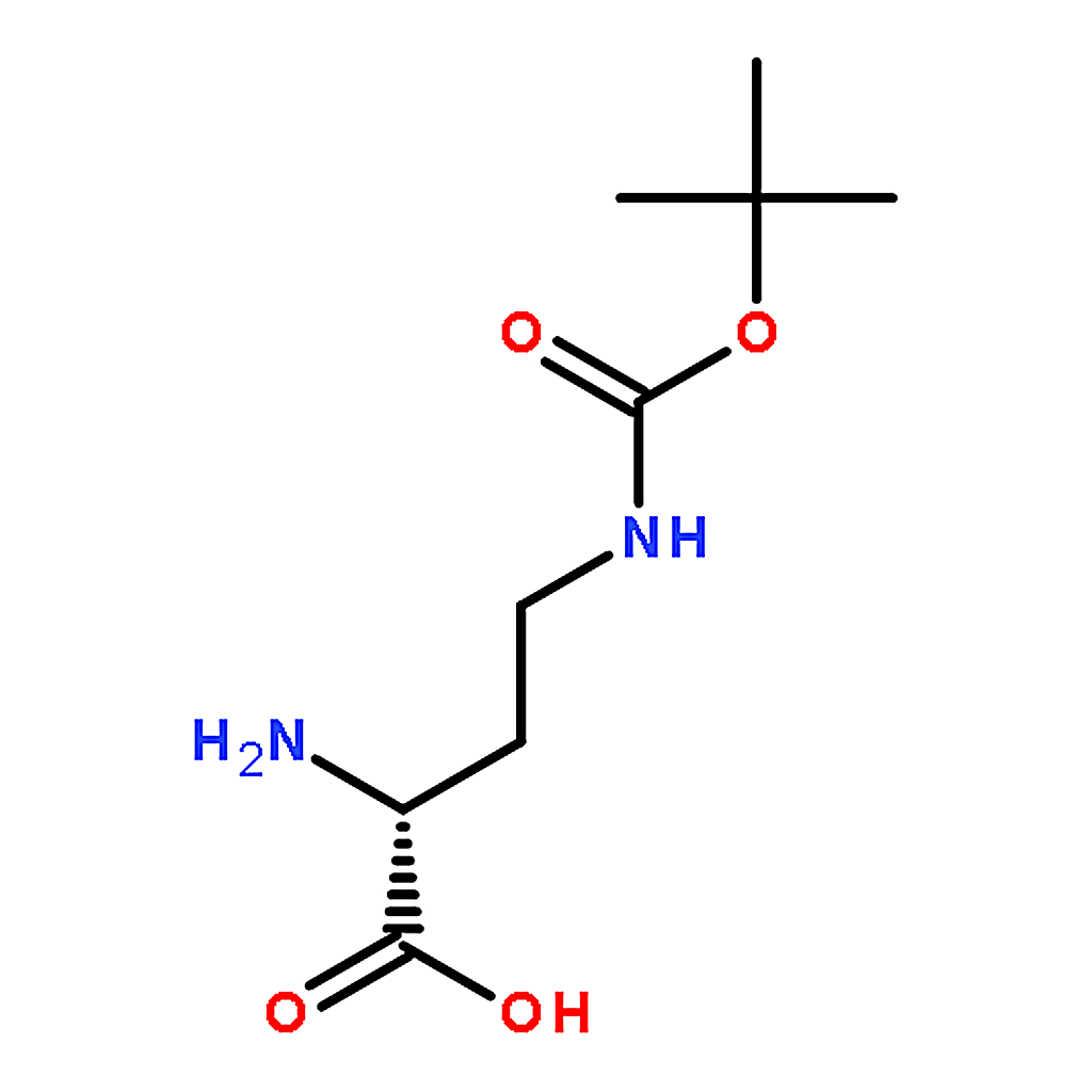 RHAWN (R)-2-Amino-4-((tert-butoxycarbonyl)amino)butanoic acid