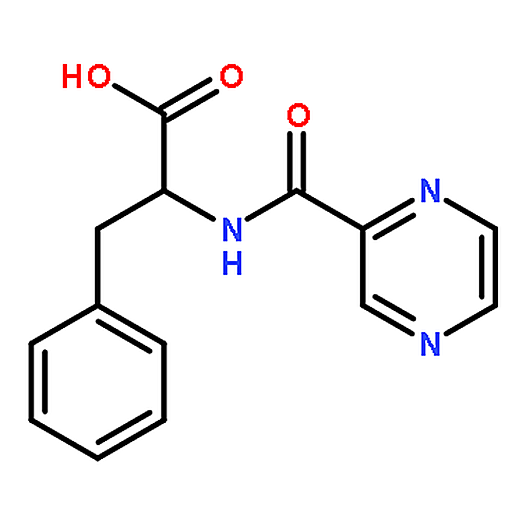 RHAWN (S)-3-Phenyl-2-(pyrazine-2-carboxamido)propanoic acid