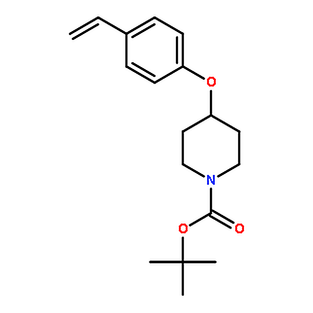 RHAWN 4-(4-Vinyl-phenoxy)-piperidine-1-carboxylicacidtert-butylester