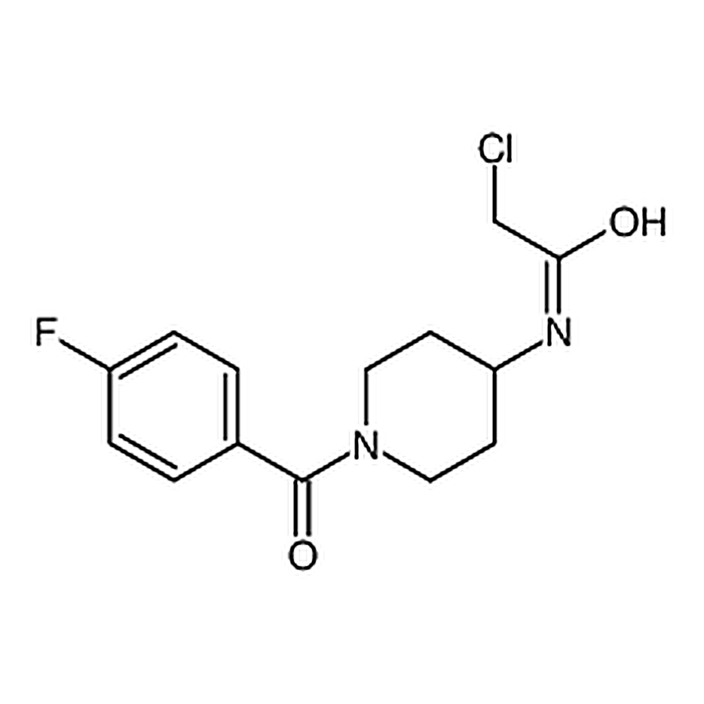 RHAWN 2-Chloro-N-[1-(4-fluoro-benzoyl)-piperidin-4-yl]-acetamide