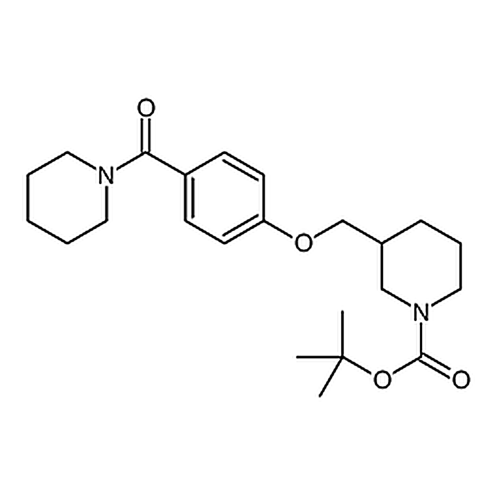 RHAWN 3-[4-(Piperidine-1-carbonyl)-phenoxymethyl]-piperidine-1-carboxylicacidtert-butylester