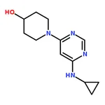 RHAWN 1-(6-Cyclopropylamino-pyrimidin-4-yl)-piperidin-4-ol