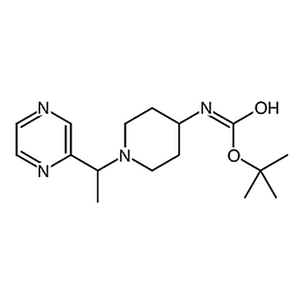 RHAWN [1-(1-Pyrazin-2-yl-ethyl)-piperidin-4-yl]-carbamicacidtert-butylester