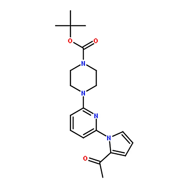 RHAWN tert-Butyl4-(6-(2-acetyl-1H-pyrrol-1-yl)pyridin-2-yl)piperazine-1-carboxylate