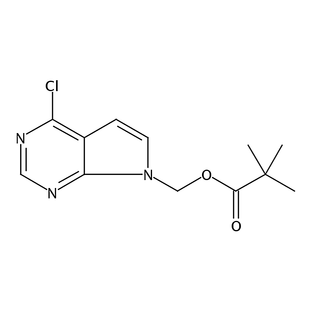 RHAWN (4-Chloro-7H-pyrrolo[2,3-d]pyrimidin-7-yl)methyl pivalate