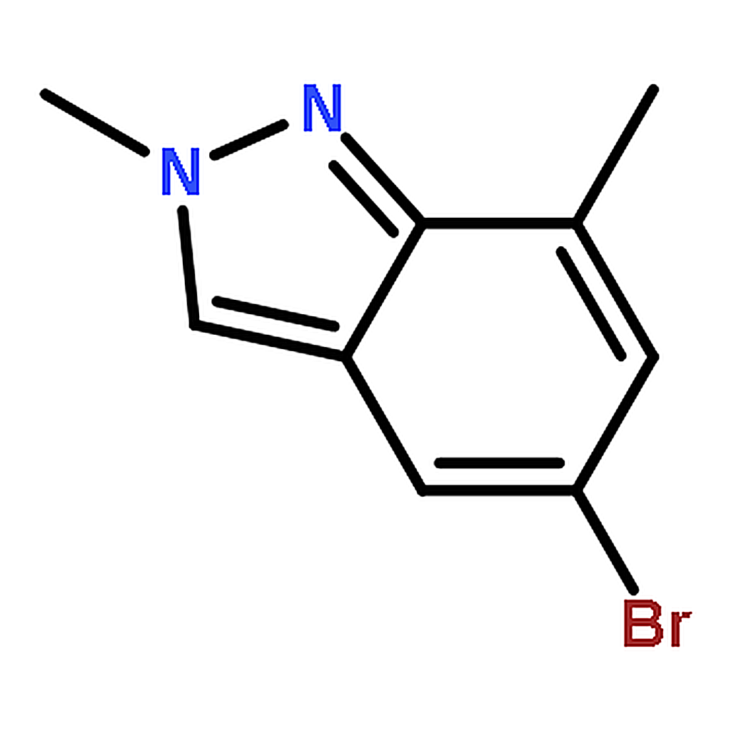 RHAWN 5-bromo-2,7-dimethyl-2H-indazole