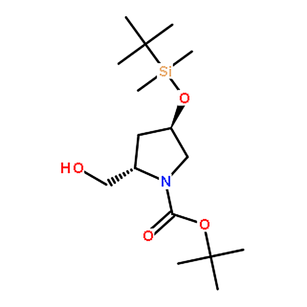RHAWN (2S，4R)-1-Boc-4-(tert-butyldimethylsilyloxy)-2-(hydroxymethyl)pyrrolidine