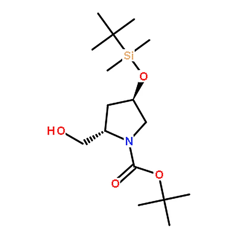 RHAWN (2S,4R)-1-Boc-4-(tert-butyldimethylsilyloxy)-2-(hydroxymethyl)pyrrolidine