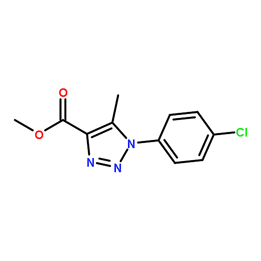 RHAWN Methyl 1-(4-Chlorophenyl)-5-methyl-1，2，3-triazole-4-carboxylate