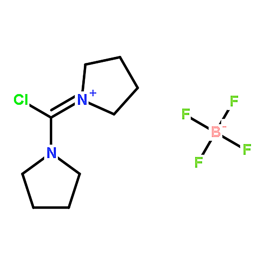 RHAWN 1-(Chloro-1-pyrrolidinylmethylene)pyrrolidinium Tetrafluoroborate