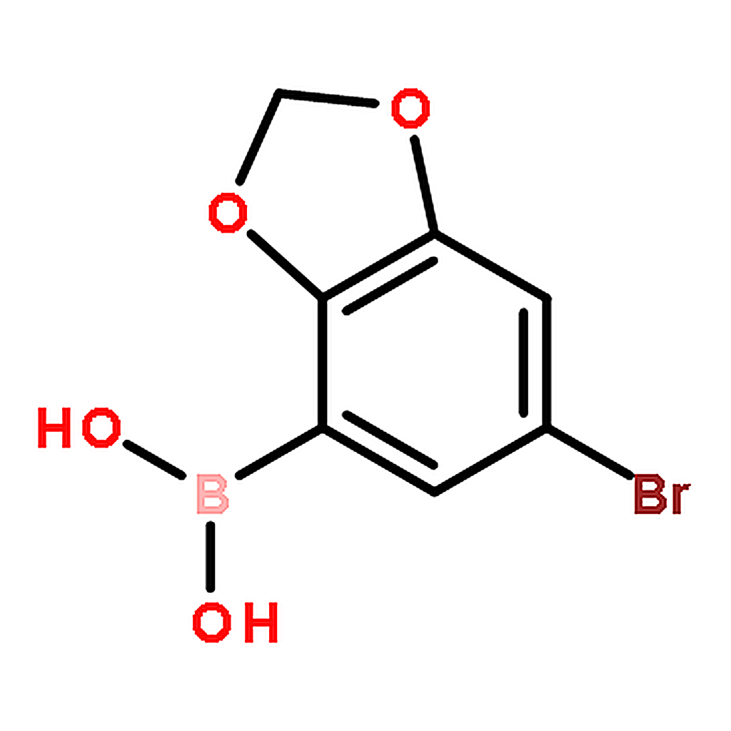 RHAWN (6-bromo-1，3-benzodioxol-4-yl)boronic acid