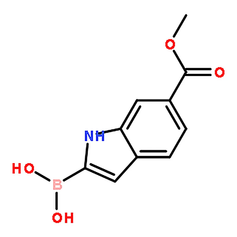 RHAWN (6-(Methoxycarbonyl)-1H-indol-2-yl)boronic acid
