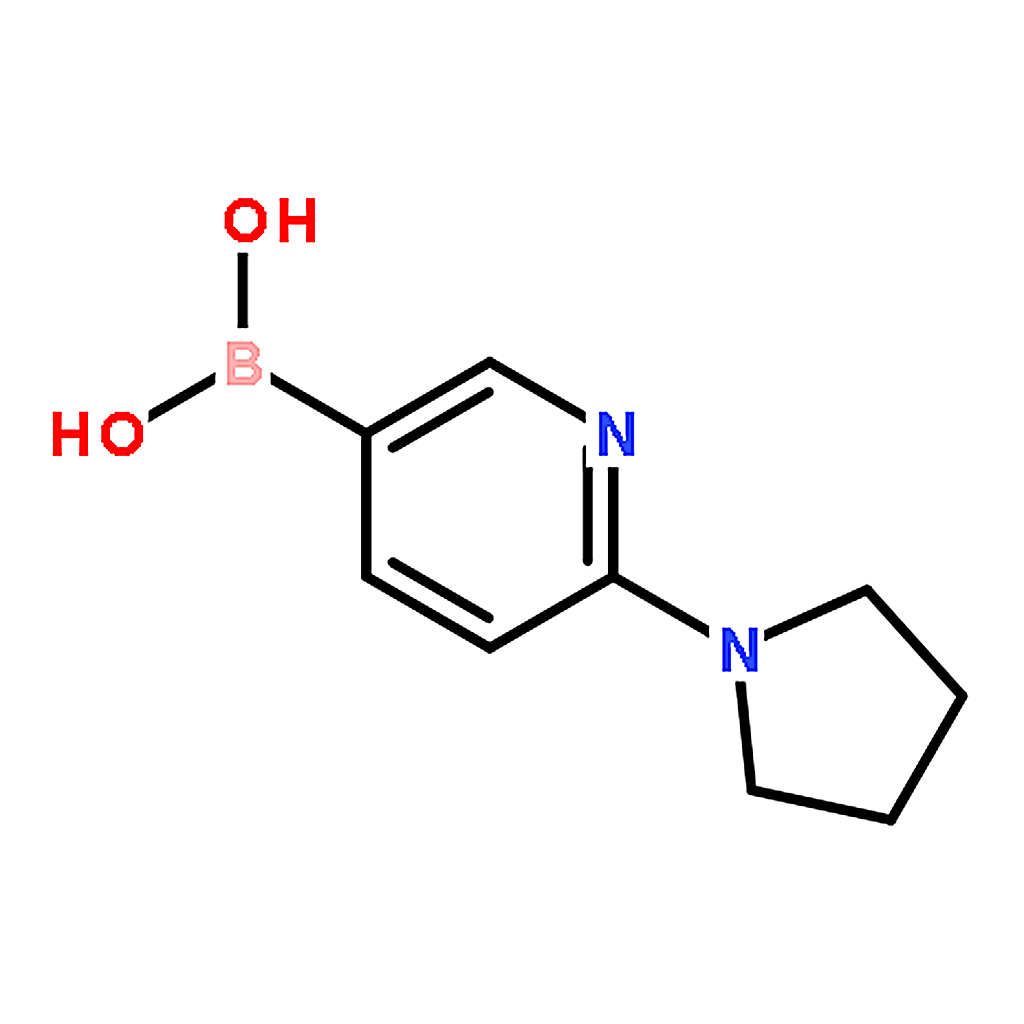 RHAWN (6-pyrrolidin-1-ylpyridin-3-yl)boronic acid
