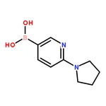 RHAWN (6-pyrrolidin-1-ylpyridin-3-yl)boronic acid