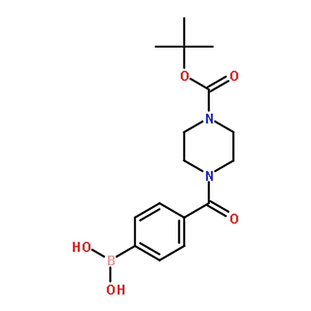 RHAWN (4-(4-(tert-Butoxycarbonyl)piperazine-1-carbonyl)phenyl)boronic acid