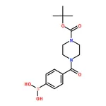 RHAWN (4-(4-(tert-Butoxycarbonyl)piperazine-1-carbonyl)phenyl)boronic acid